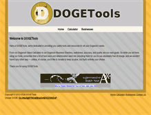 Tablet Screenshot of dogetools.com